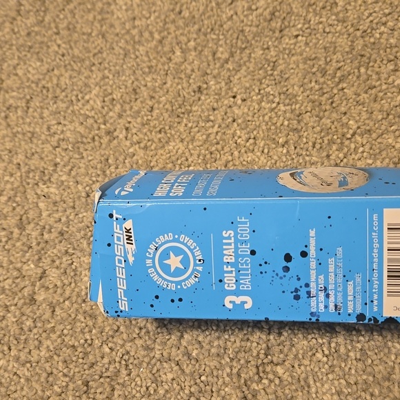 3pk Speedsoft Ink Golf Balls - Picture 3 of 4